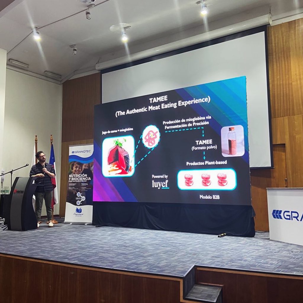 Kris Blanchard, PhD presentando TAMEE producto desarrollado con apoyo de Consorcio